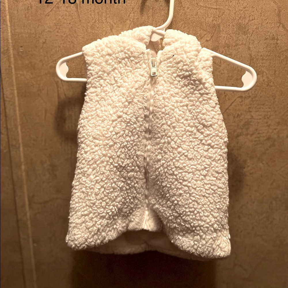 3 jackets/vests  12-18 months